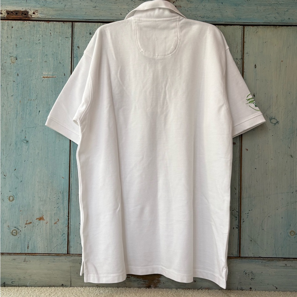 From Costa Rica, Men’s Laguna Lodge Tortuguero, Frog Embroidered Polo Shirt - Picture 7 of 12